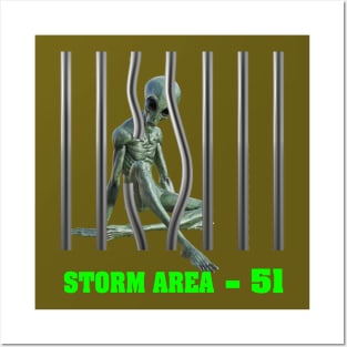 Storm area 51 Posters and Art